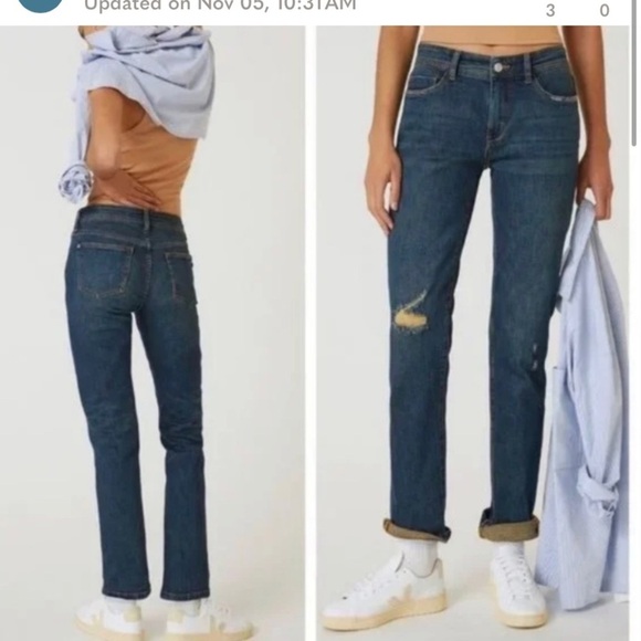 Anthropologie Denim - ANTHROPOLOGIE PILCRO SLIM BOYFRIEND JEANS SZ 26